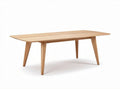 Wooden dining table 180 x 90 x 75cm suitable for modern kitchens