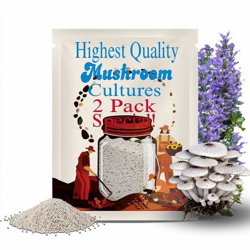 2 Pack Liquid Culture Syringes  - Gourmet Mushroom Culture Special!