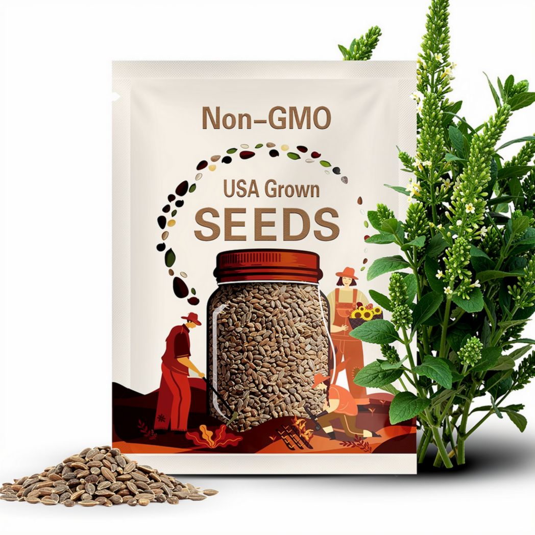 300 Sweet Vernal Grass Seeds: Fragrant Meadow Perennial